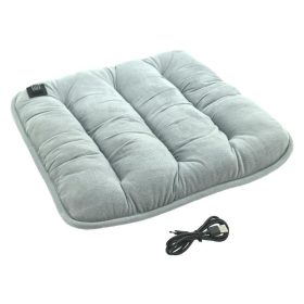   Compass PADDY fűthető üléspárna USB termosztáttal – Szürke, 43 × 43 × 6 cm