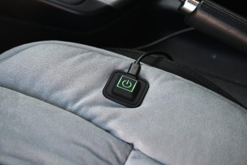 Compass PADDY MAX fűthető üléshuzat USB termosztáttal – Szürke