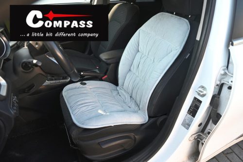Compass PADDY MAX fűthető üléshuzat USB termosztáttal – Szürke