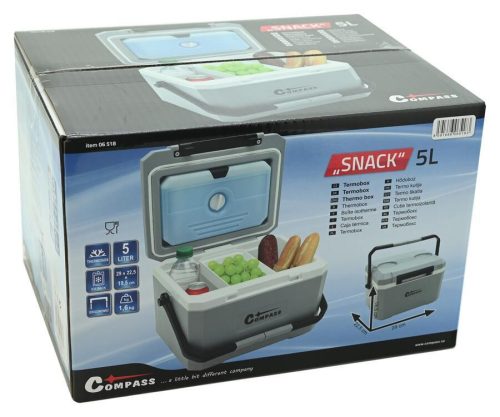 Compass 5 literes SNACK termobox hűtőbetéttel