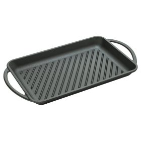 Cattara Grill serpenyő fogantyúval öntöttvas 33x21,5cm