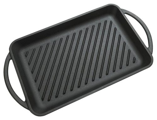 Cattara Grill serpenyő fogantyúval öntöttvas 33x21,5cm
