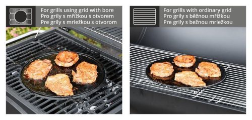 Cattara kör öntöttvas grill lap 31 cm