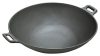 Cattara Grill serpenyő WOK öntöttvas 31cm