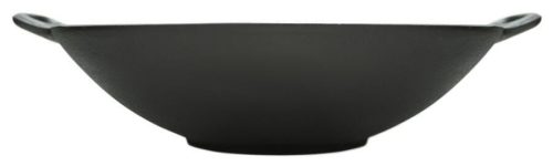 Cattara Grill serpenyő WOK öntöttvas 31cm