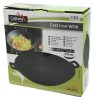 Cattara Grill serpenyő WOK öntöttvas 31cm