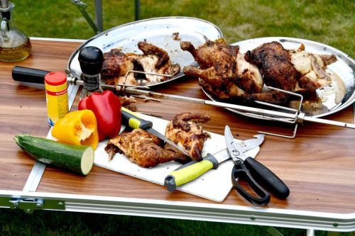 Cattara Grillezőkés készlet 4+1+1