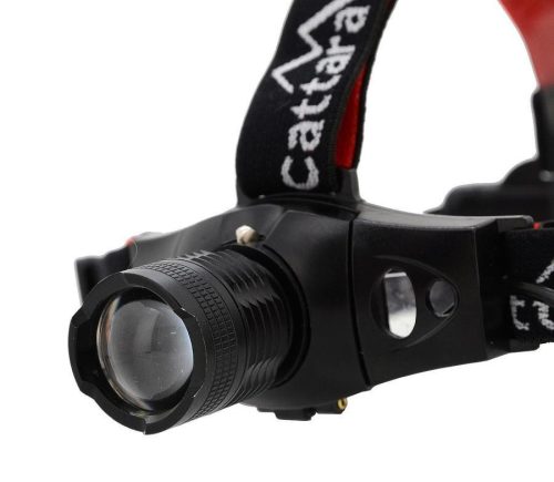 Cattara fejlámpa LED 180lm ZOOM