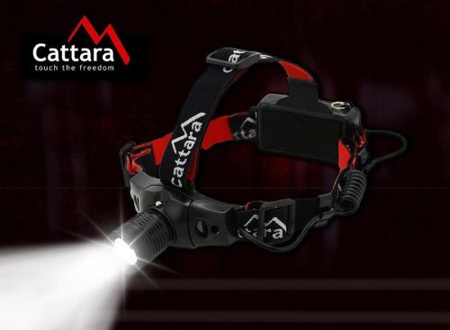 Cattara fejlámpa LED 180lm ZOOM