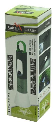 Cattara LED-es zseblámpa 750lm VILLOGÓ 