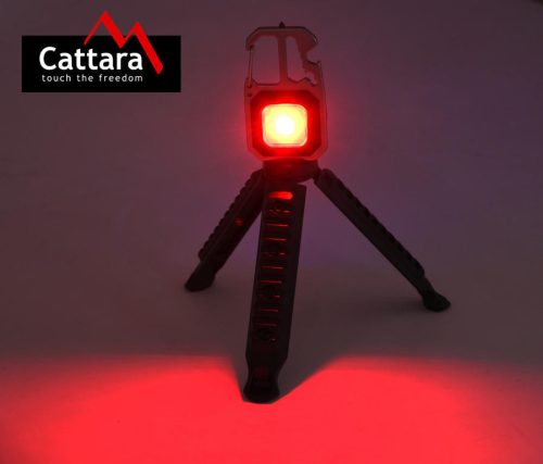Cattara COB 600lm-es MULTIPOD zseblámpa állvánnyal