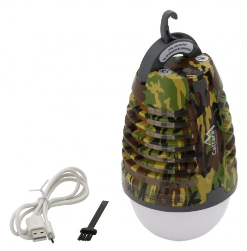 Cattara újratölthető PEAR ARMY lámpa + rovarcsapda