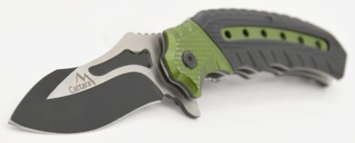 Cattara Összecsukható kés COBRA 20cm zöld-fekete