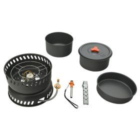   Cattara Edények 9 db-os TREK tűzhelykészlettel, tartozékokkal