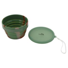 Cattara Szilikon összecsukható tál ARMY 950ml