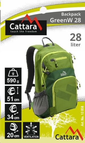 Cattara GreenW 28 l túra hátizsák
