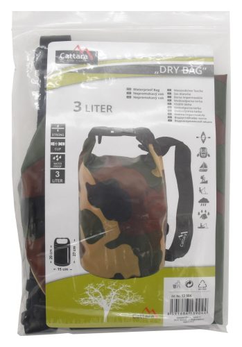 Cattara Vízálló táska SZÁRAZ ZSÁK 3l