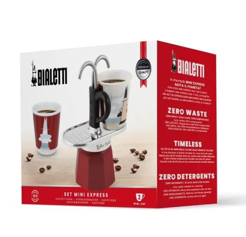 Bialetti Mini Express szett 2 adagos Magrite