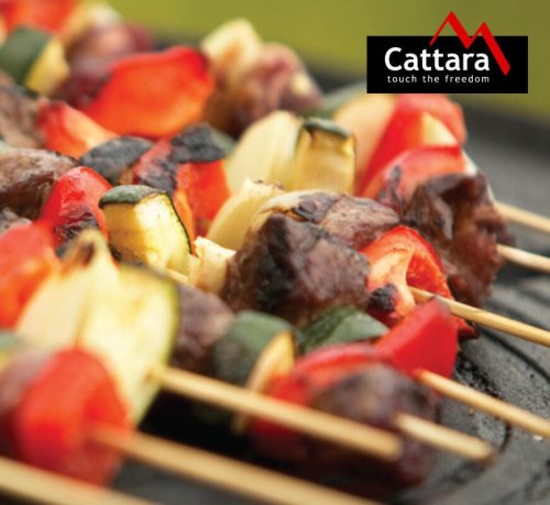 Cattara Grillrács TRAVELER hordozható főzőlaphoz