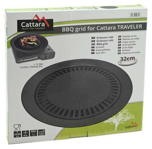 Cattara Grillrács TRAVELER hordozható főzőlaphoz