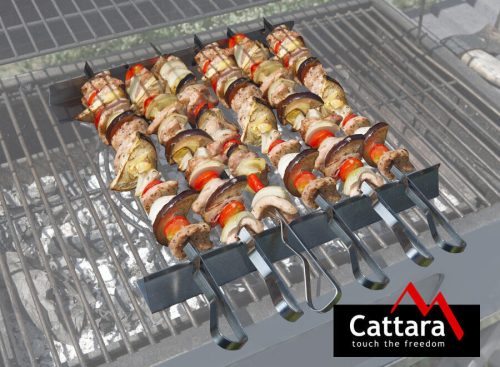 Cattara Barbecue nyárs készlet nagy, 43cm, 6db