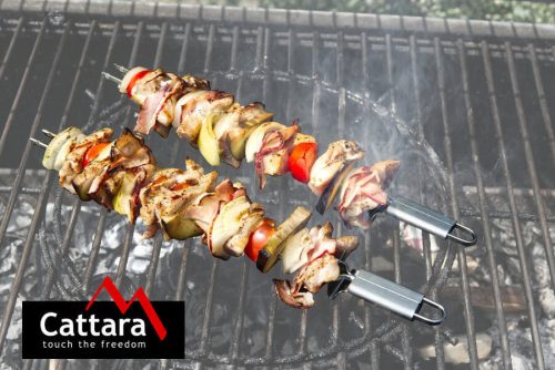 Cattara Dupla grill nyárs, 32 cm, 2 db