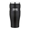 THERMOS Csöpögésmentes termobögre - matt fekete 470 ml