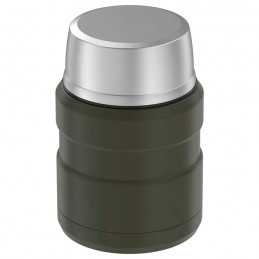 THERMOS Termosz ételre összerakható kanállal és bögrével - keki zöld 470 ml