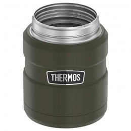 THERMOS Termosz ételre összerakható kanállal és bögrével - keki zöld 470 ml