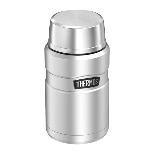 THERMOS Termosz ételre összerakható kanállal és bögrével - nemesacél 710 ml