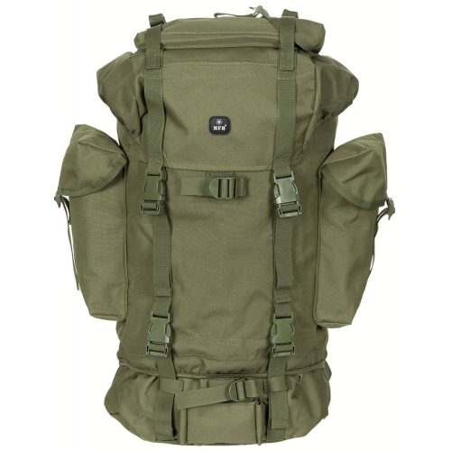 MFH BW katonai hátizsák, 65 l, alumínium megerősítés, olivazöld