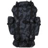 MFH BW katonai hátizsák, 65 l, alumínium megerősítés, night-camo