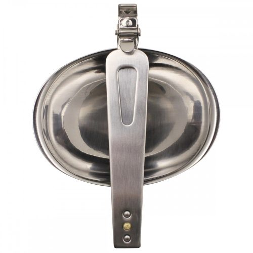 Összecsukható szedőkanál rozsdamentes acél