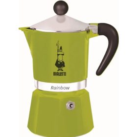 Bialetti Rainbow kotyogós kávéfőző 1 adag, zöld