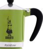 Bialetti Rainbow kotyogós kávéfőző 1 adag, zöld