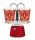Bialetti Mini Express szett 2 adagos piros Deco Glamour