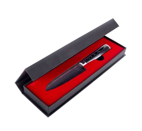 G21 Damascus Premium Santoku kés, 13 cm