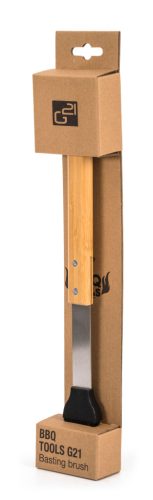 G21 húspuhító fa nyéllel grillezőeszköz 