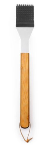 G21 tisztítókefe fa nyéllel grillezőeszköz 