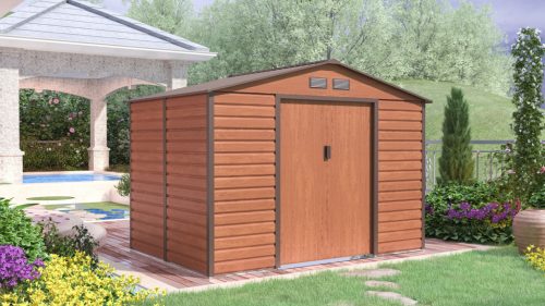 G21 GAH 529 kerti tároló 277 x 191 cm, barna