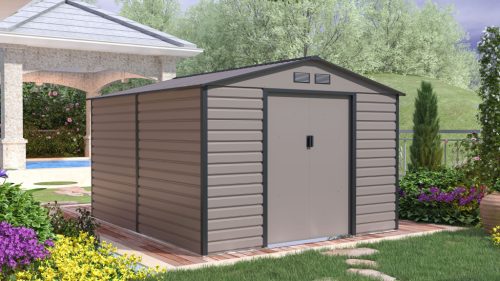 G21 GAH 884 kerti tároló - 277 x 319 cm, szürke