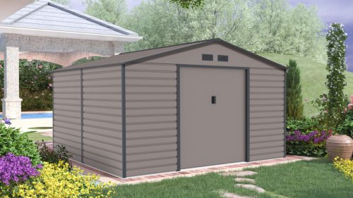 G21 GAH 1085 kerti tároló 340 x 319 cm, szürke