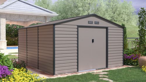 G21 GAH 1300 kerti tároló 340 x 382 cm, szürke