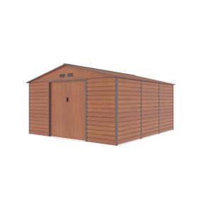 G21 GAH 1300 kerti tároló 340 x 382 cm, barna