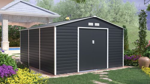 G21 GAH 1300 kerti tároló 340 x 382 cm, antracit