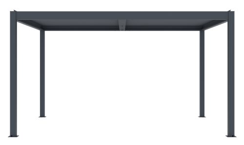 Bioklimatikus pergola G21 Austin 4x3 m, antracit, alumínium