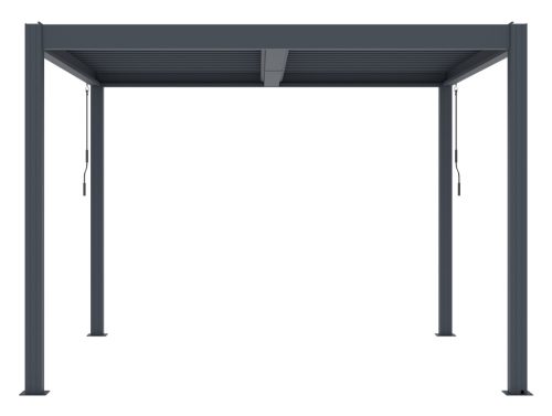 G21 Austin Premium 3x3 m bioklimatikus pergola, antracit alumínium