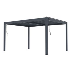   G21 Austin Premium 4x3 m bioklimatikus pergola, antracit alumínium