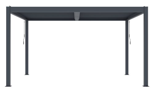 G21 Austin Premium 4x3 m bioklimatikus pergola, antracit alumínium