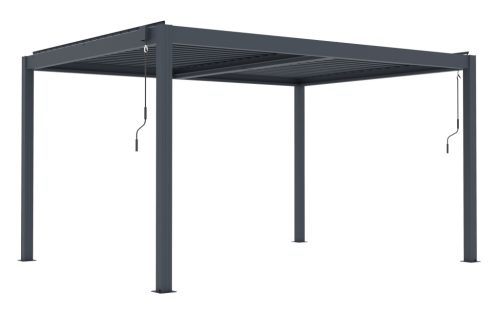 G21 Austin Premium 4x3 m bioklimatikus pergola, antracit alumínium